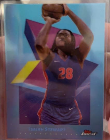 2024-25 Topps Finest #28 Isaiah Stewart — front