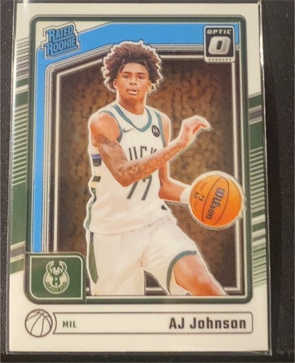 2024-25 Panini Donruss Optic #277 AJ Johnson — front