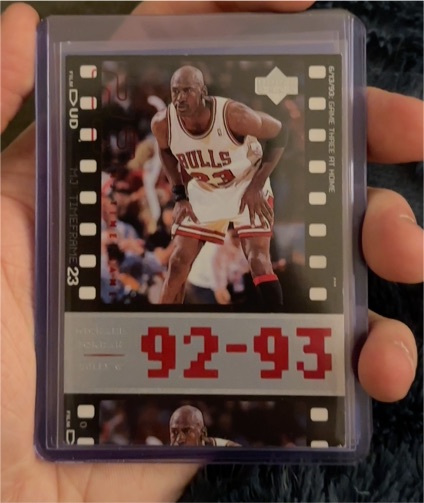 1998 Upper Deck Michael Jordan Time Frame #64 Michael Jordan — front