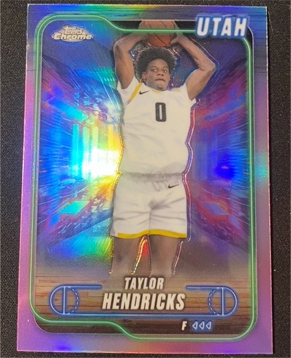 2024-25 Topps Chrome #31 Taylor Hendricks — front