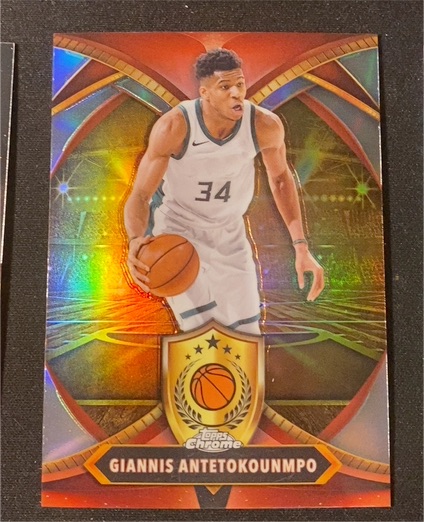 2024-25 Topps Chrome #BOD-12 Giannis Antetokounmpo — front