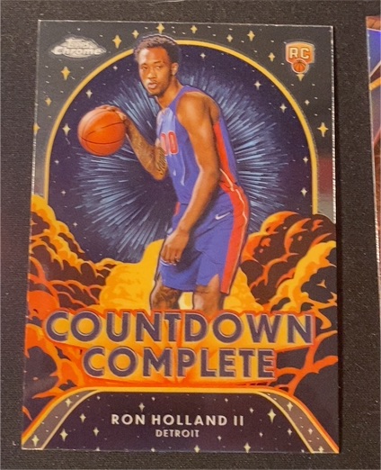 2024-25 Topps Chrome #CC-14 Ron Holland II Countdown Complete — front