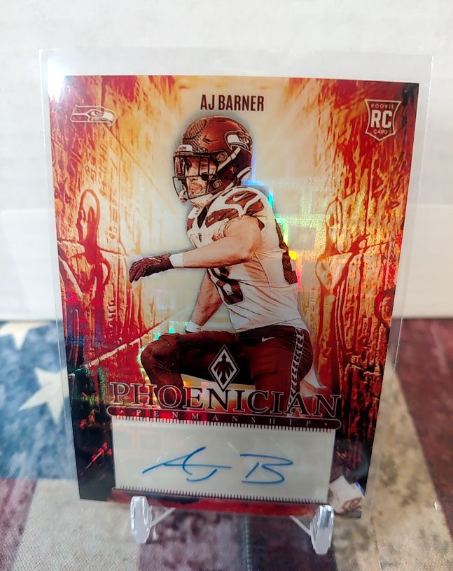 2024 Panini Phoenix #PRP-ABN AJ Barner — front
