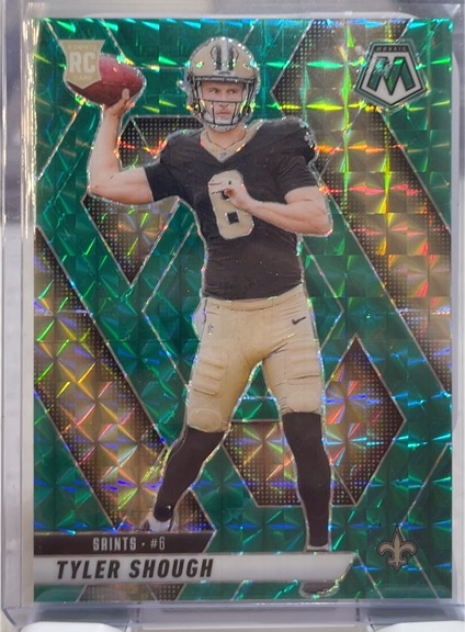 2025 Panini Mosaic #312 Tyler Shough — front