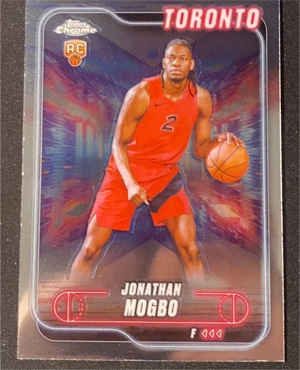 2024-25 Topps Chrome #194 Jonathan Mogbo — front
