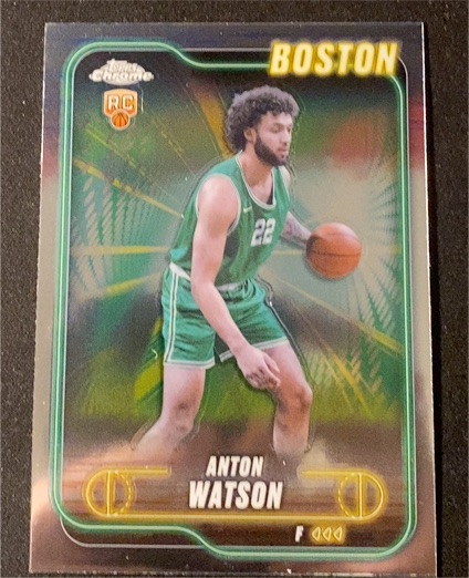 2024-25 Topps Chrome #107 Anton Watson — front