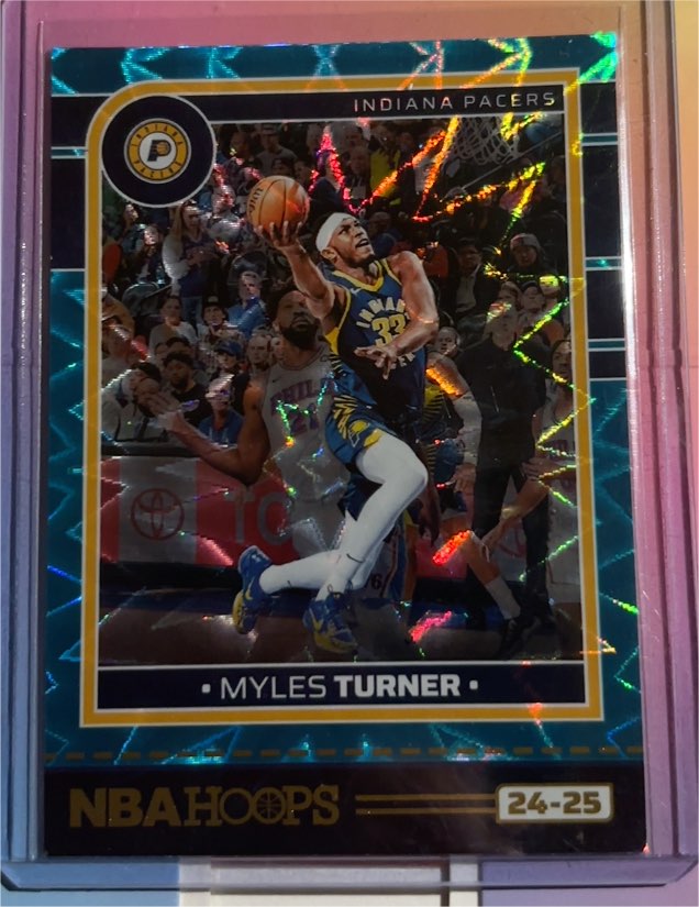 2024-25 Panini NBA Hoops #29 Myles Turner — front