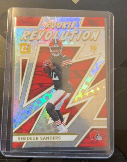 2025 Donruss Rookie Revolution #9 Shedeur Sanders — front
