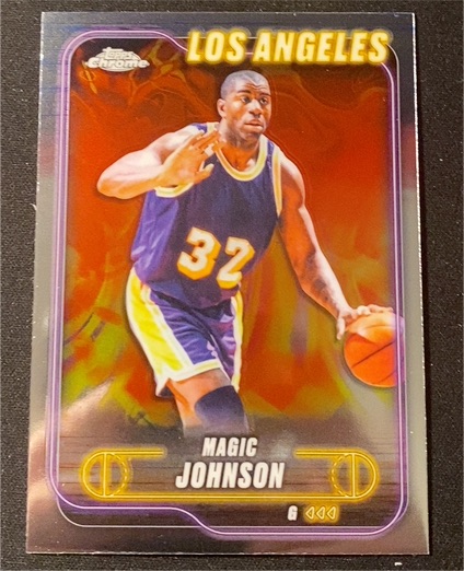 2024-25 Topps Chrome #59 Magic Johnson — front