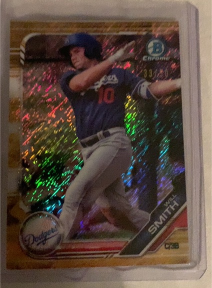 2019 Bowman Chrome Prospects #BCP-91 Will Smith — front