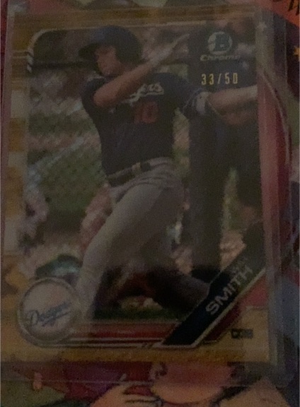 2019 Bowman Chrome Prospects #BCP-91 Will Smith — front