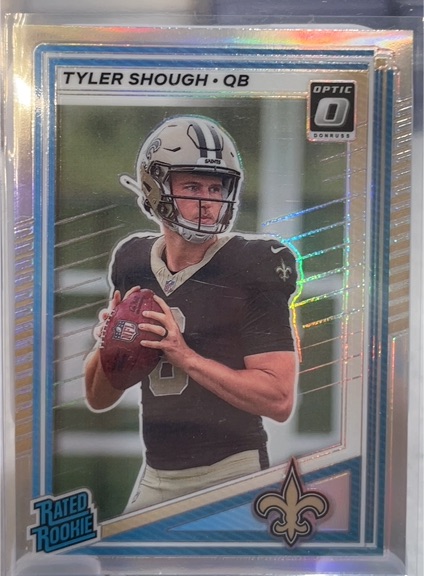 2025 Donruss Optic #304 Tyler Shough — front