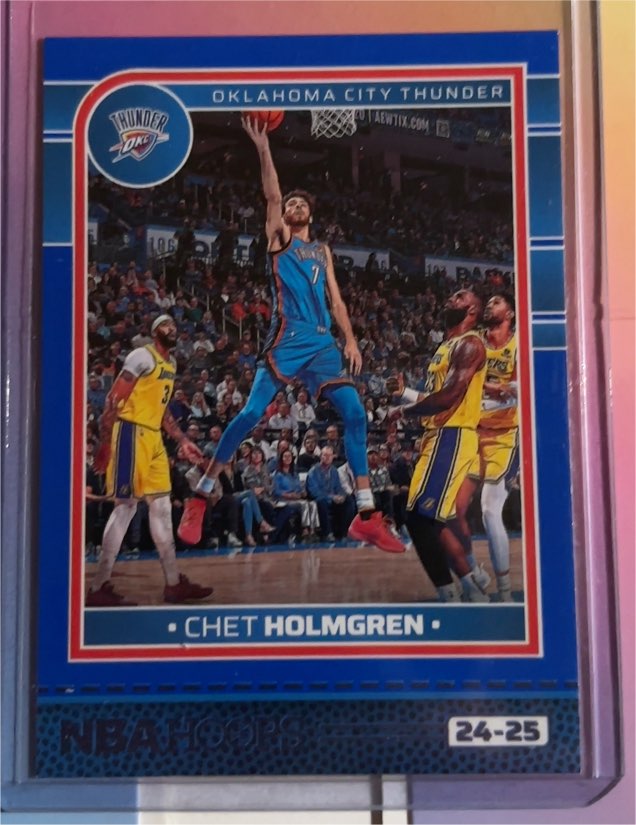 2024-25 Panini NBA Hoops #175 Chet Holmgren — front