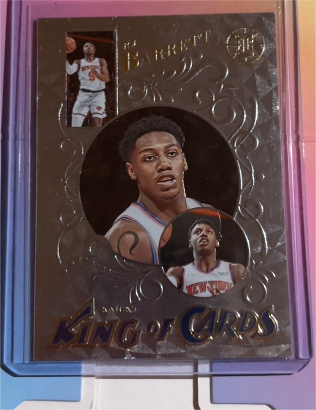 2021-22 Panini Illusions King of Cards #22 RJ Barrett — front