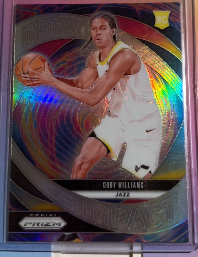 2024-25 Panini Prizm Instant Impact #2 Cody Williams — front