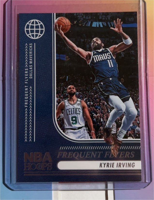 2024-25 Panini NBA Hoops Frequent Flyers #15 Kyrie Irving — front