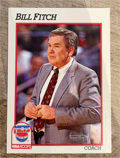 1991-92 Hoops #237 Bill Fitch — front
