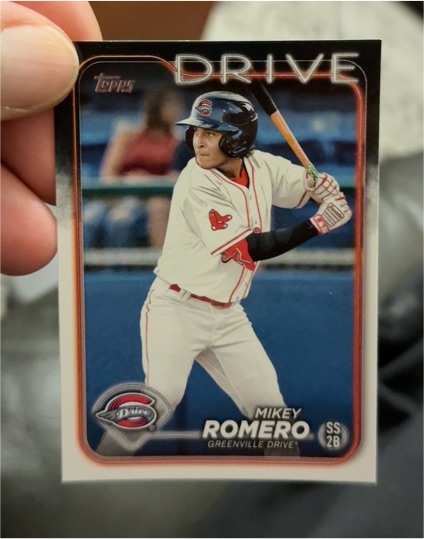 2024 Topps Pro Debut #PD-44 Mikey Romero — front