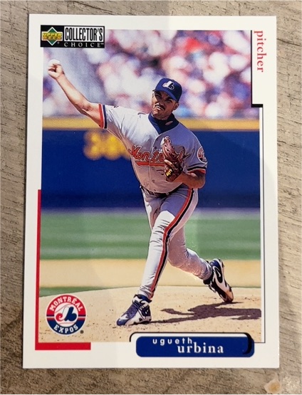 1998 Upper Deck Collector's Choice #168 Ugueth Urbina — front