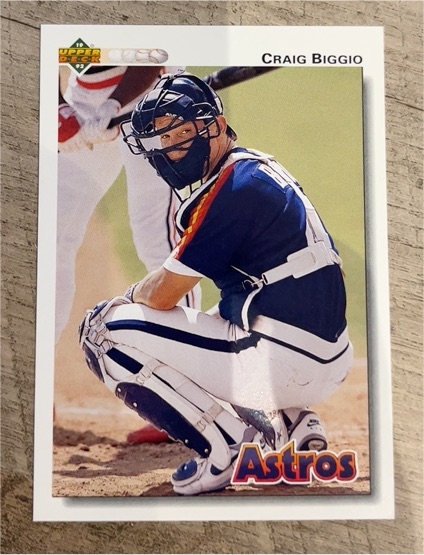 1992 Upper Deck #162 Craig Biggio — front