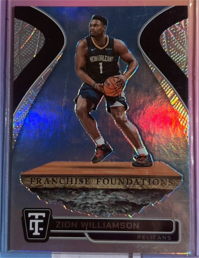 2024-25 Panini Totally Certified #3 Zion Williamson Franchise Foundations — front