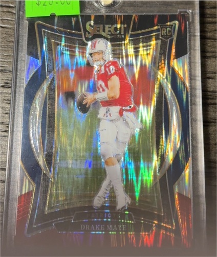 2024 Panini Select #27 Drake Maye — front