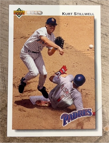 1992 Upper Deck #705 Kurt Stillwell San Diego Padres — front