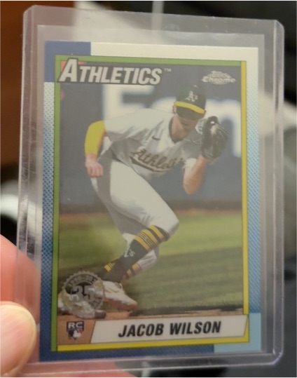 2025 Topps Chrome #90CB-18 Jacob Wilson 35th Anniversary — front
