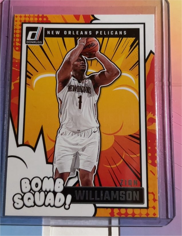 2024-25 Panini Donruss #4 Zion Williamson Bomb Squad! — front