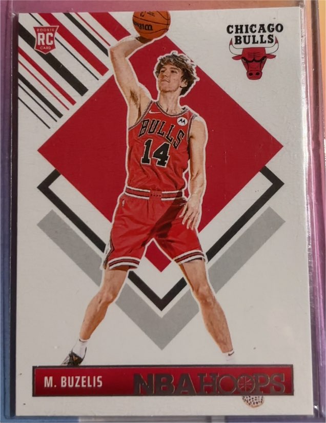 2024-25 Panini NBA Hoops #295 Matas Buzelis — front