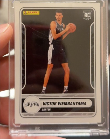 2023-24 Panini Sticker Card Collection #71 Victor Wembanyama — front