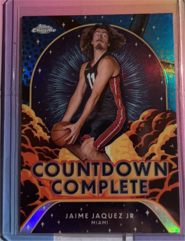 2024-25 Topps Chrome #CC-6 Jaime Jaquez Jr Countdown Complete — front