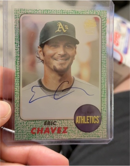 2024 Topps Archives 1968 Fan Favorites #68FF-EC Eric Chavez — front