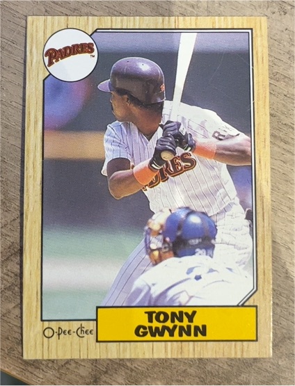 1987 O-Pee-Chee #198 Tony Gwynn — front