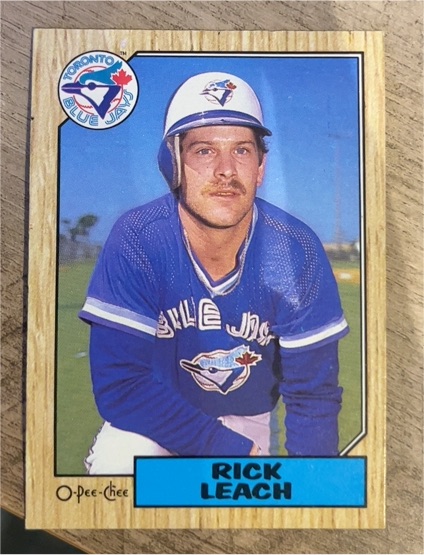 1987 O-Pee-Chee #716 Rick Leach — front