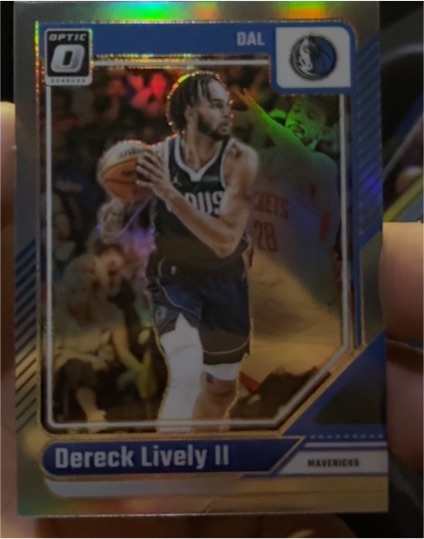 2024-25 Panini Donruss Optic #44 Dereck Lively II — front