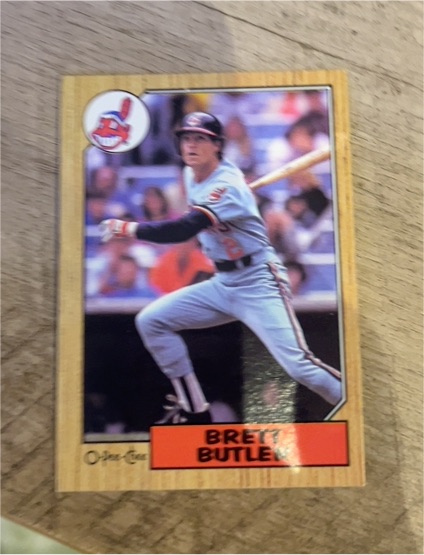1987 O-Pee-Chee #723 Brett Butler — front