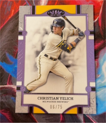 2024 Topps Tier One #48 Christian Yelich — front
