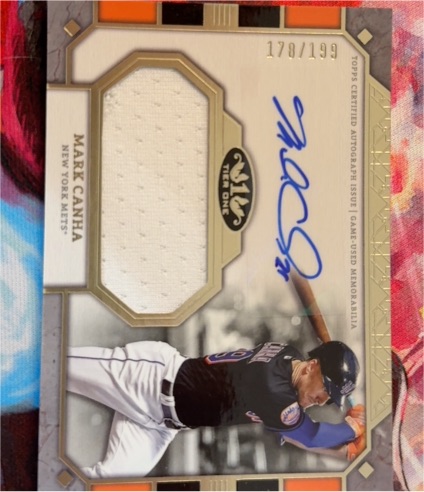 2024 Topps Tier One #AT1JR-MC Mark Canha — front