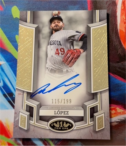 2024 Topps Tier One Break Out #BOA-PL Pablo Lopez — front