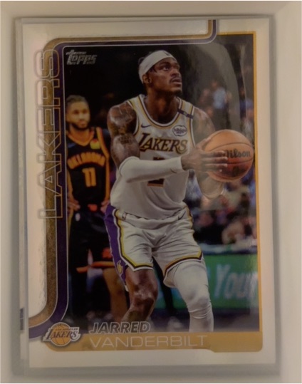 2025-26 Topps #155 Jarred Vanderbilt — front