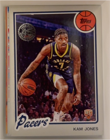 2025-26 Topps #80BK-81 Kam Jones 1980-81 Topps Basketball — front