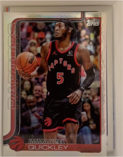 2025-26 Topps #32 Immanuel Quickley — front