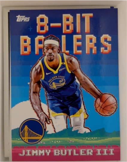 2025-26 Topps 8-Bit Ballers #8B-13 Jimmy Butler III — front