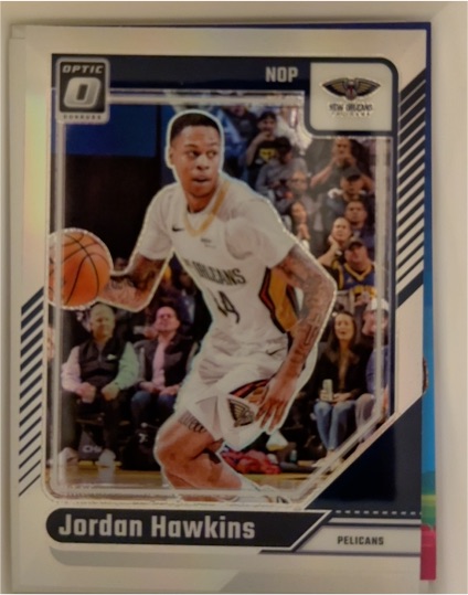 2024-25 Donruss Optic #68 Jordan Hawkins — front