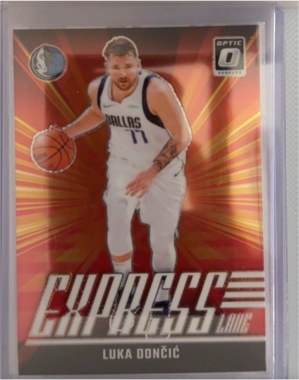 2024-25 Donruss Optic #6 Luka Dončić Express Lane — front