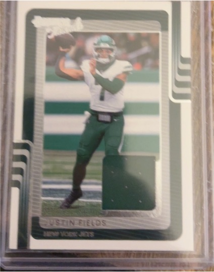 2025 Panini Donruss Threads #DTH-JFS Justin Fields — front