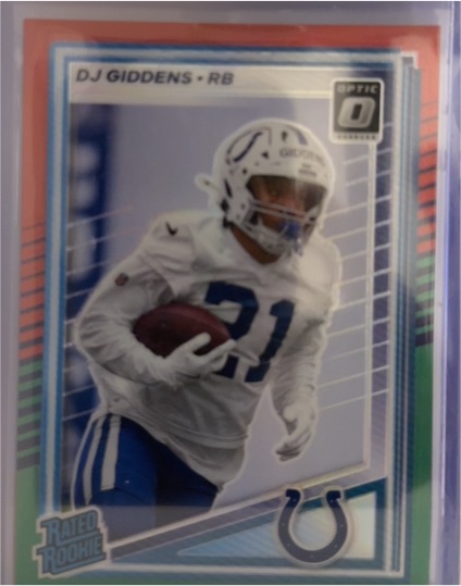 2025 Donruss Optic #364 DJ Giddens — front