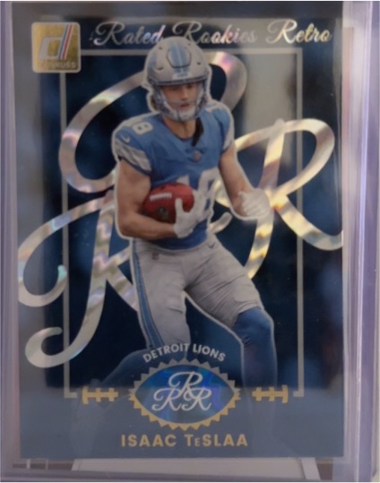2025 Donruss Rated Rookies Retro #6 Isaac Teslaa — front
