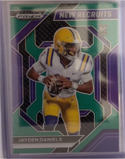 2024 Panini Prizm Draft Picks New Recruits #NR-JDS Jayden Daniels — front